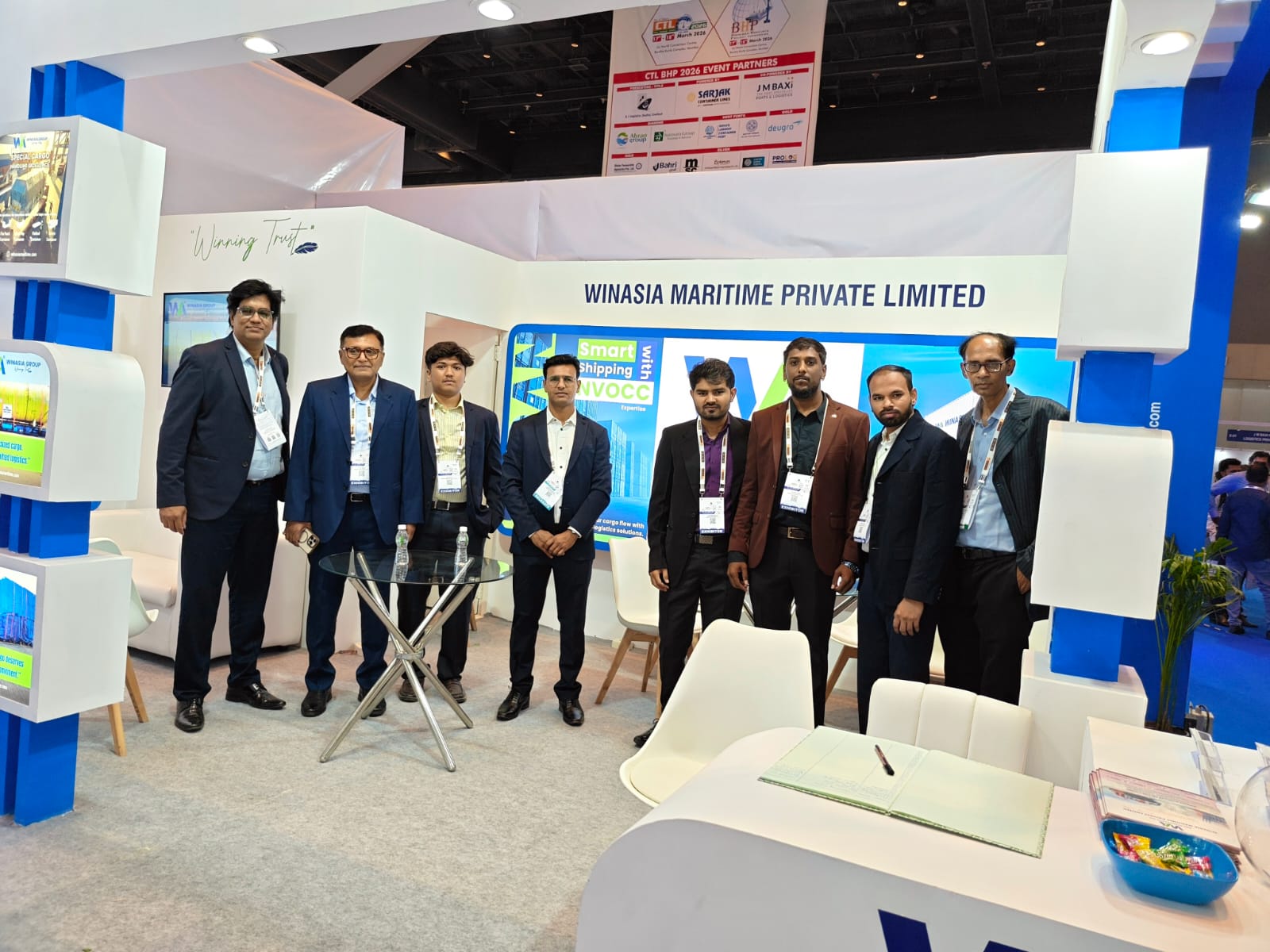 Winasia Maritime at CTL BHP 2026, Mumbai: Strengthening Global Logistics Connections